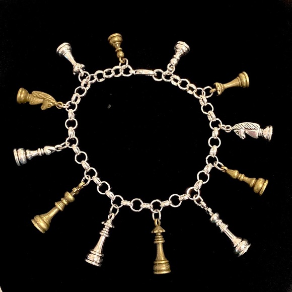 Chess Charm Bracelet - Picture 2 of 8